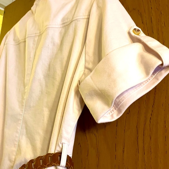 Vintage J.B.S. Size 16 Belted Shirt Dress - Picture 9 of 12